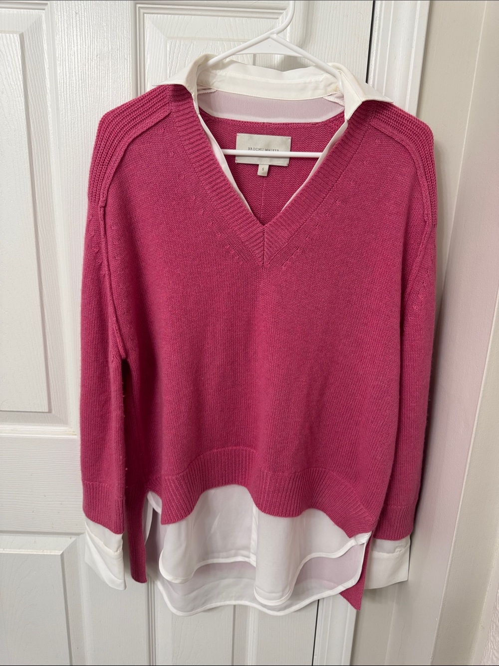 Brochu Walker The Looker Layered V-Neck Sweater